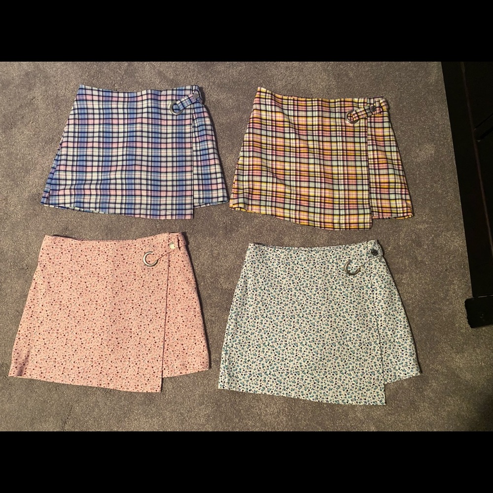 Justice Size 12 Skorts